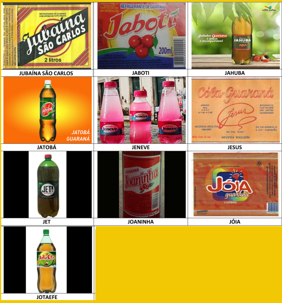 Guaraná Letra J